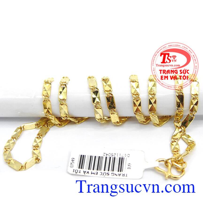 D&acirc;y chuyền v&agrave;ng t&acirc;y nữ, D&acirc;y chuyền v&agrave;ng t&acirc;y mềm mại, D&acirc;y chuyền v&agrave;ng t&acirc;y mang hơi hướng cổ điển nhưng kh&ocirc;ng hề nh&agrave;m ch&aacute;n