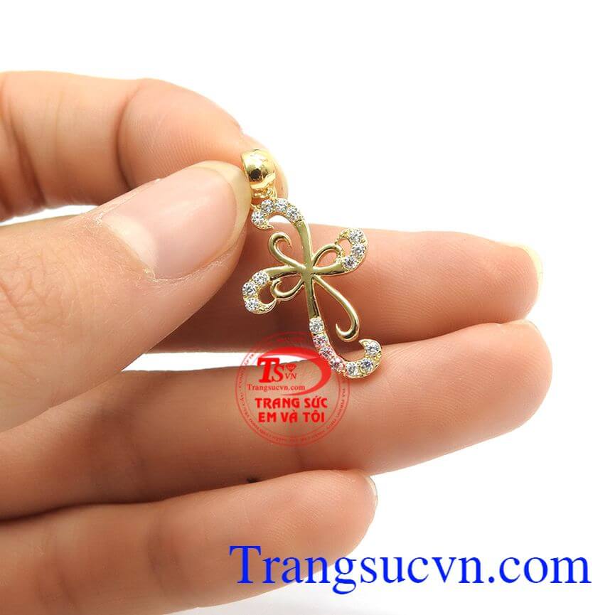 Mặt th&aacute;nh gi&aacute; v&agrave;ng đeo cổ, Mặt d&acirc;y v&agrave;ng 10k, Mặt d&acirc;y nữ thời trang.