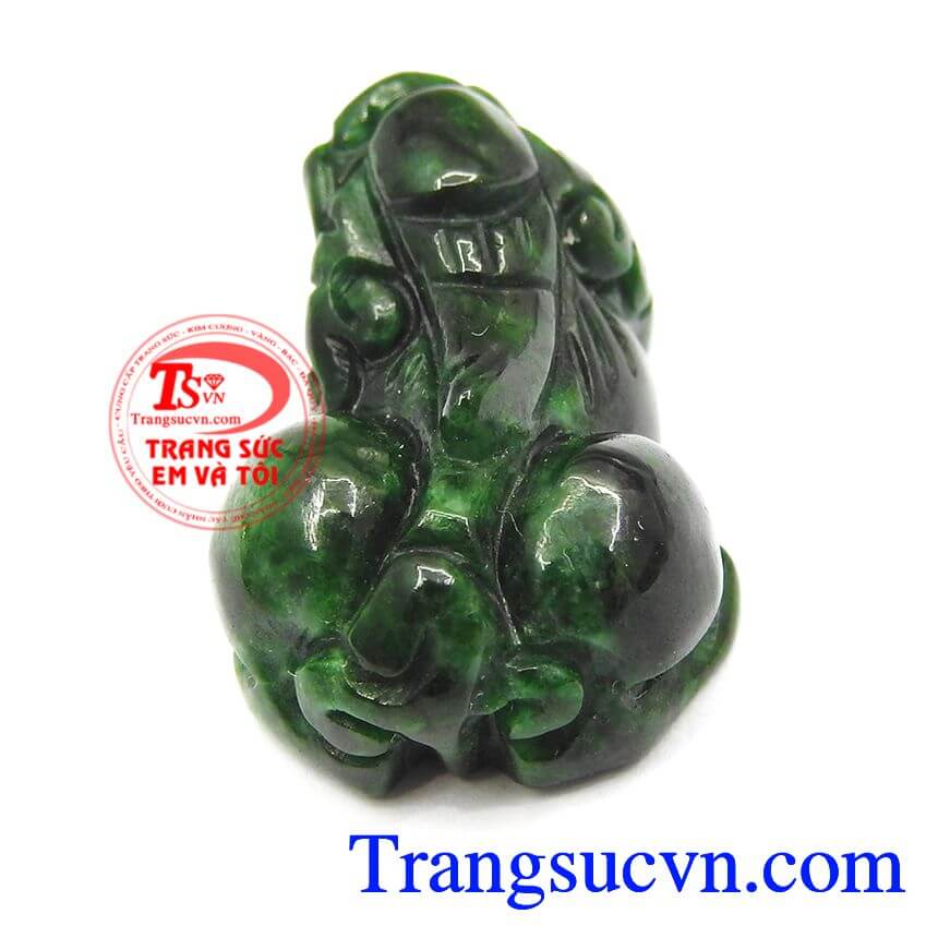 Tỳ hưu giữ của, tỳ hưu jadeite thiên nhiên, tỳ hưu ngọc bền đẹp.
