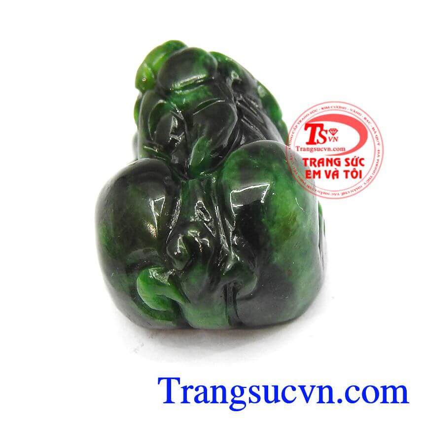 Tỳ hưu jadeite đẹp, tỳ hưu phong thủy hợp mệnh, tỳ hưu cỡ nhỏ.