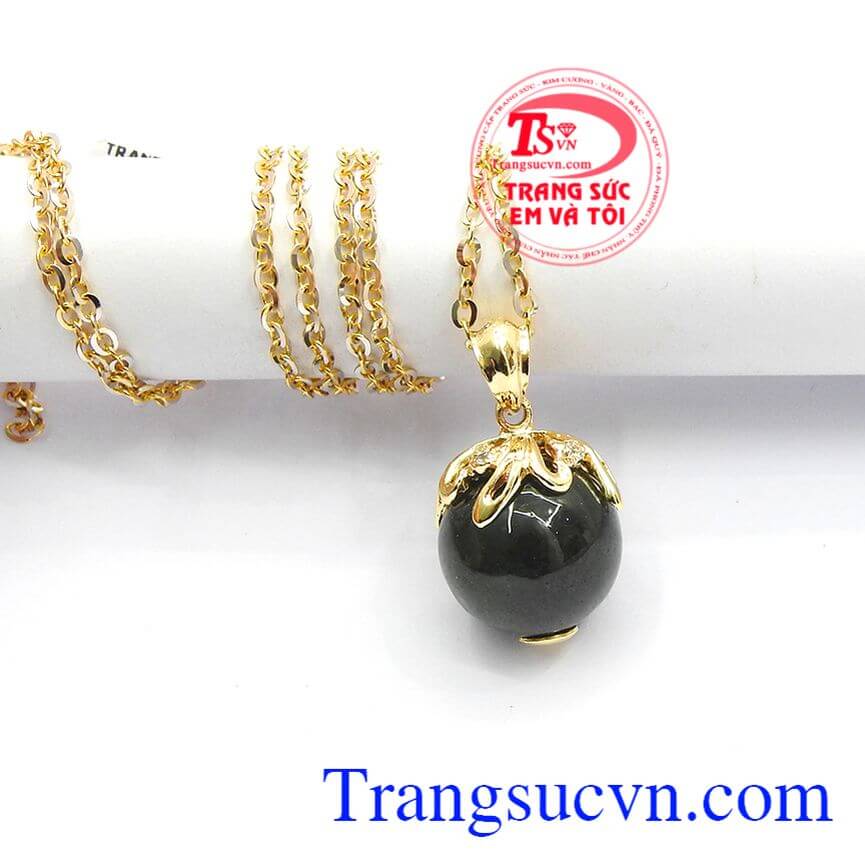 Mặt dây nữ quý phái, Mặt dây nữ ngọc cẩm thạch, Mặt dây sang trọng 