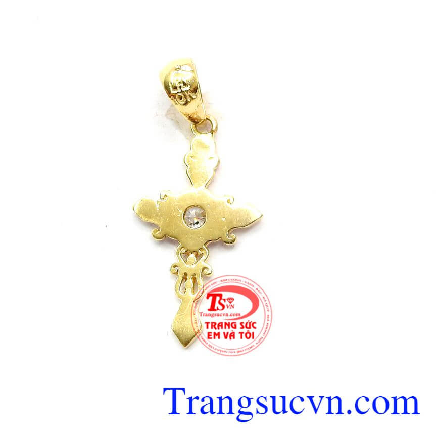 Mặt V&agrave;ng Th&aacute;nh Gi&aacute;, mặt d&acirc;y nữ, mặt d&acirc;y v&agrave;ng 10k.