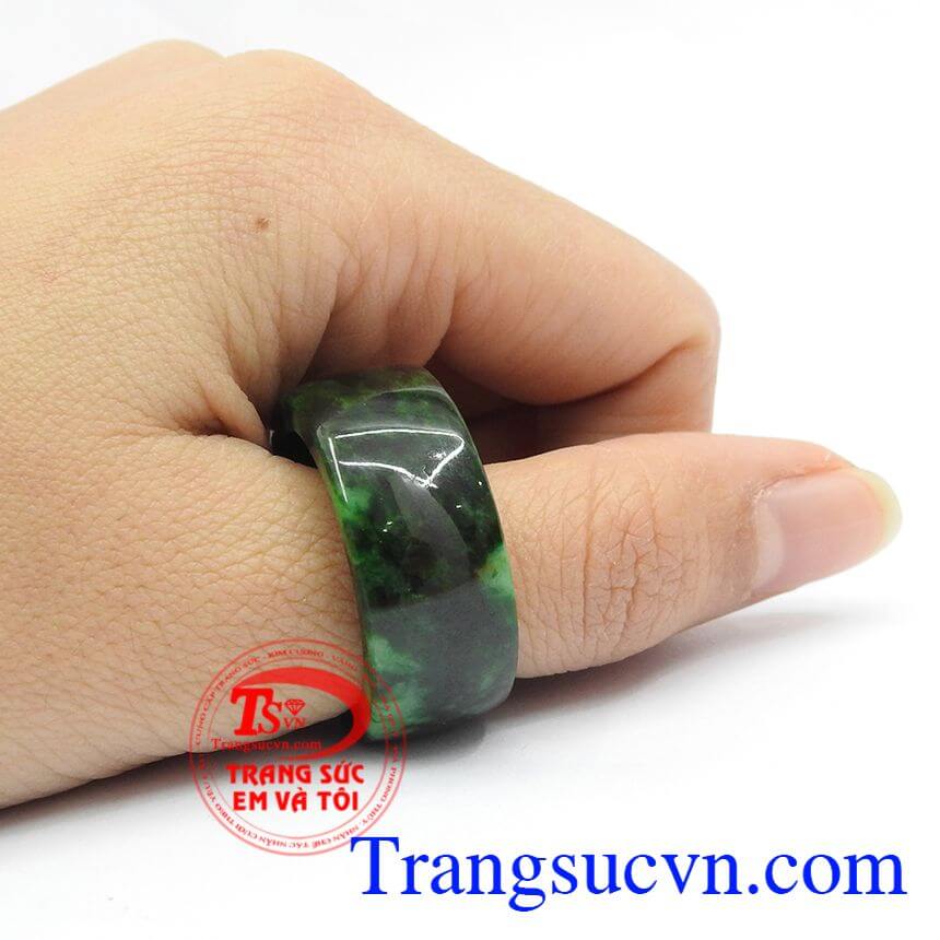 Nhẫn ngọc phỉ th&uacute;y cao cấp, Ngọc phỉ th&uacute;y thi&ecirc;n nhi&ecirc;n, Nhẫn ngọc đẹp.