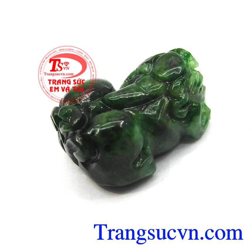 Tỳ hưu nhỏ ngọc cẩm thạch, Tỳ hưu đẹp, Tỳ hưu may mắn.