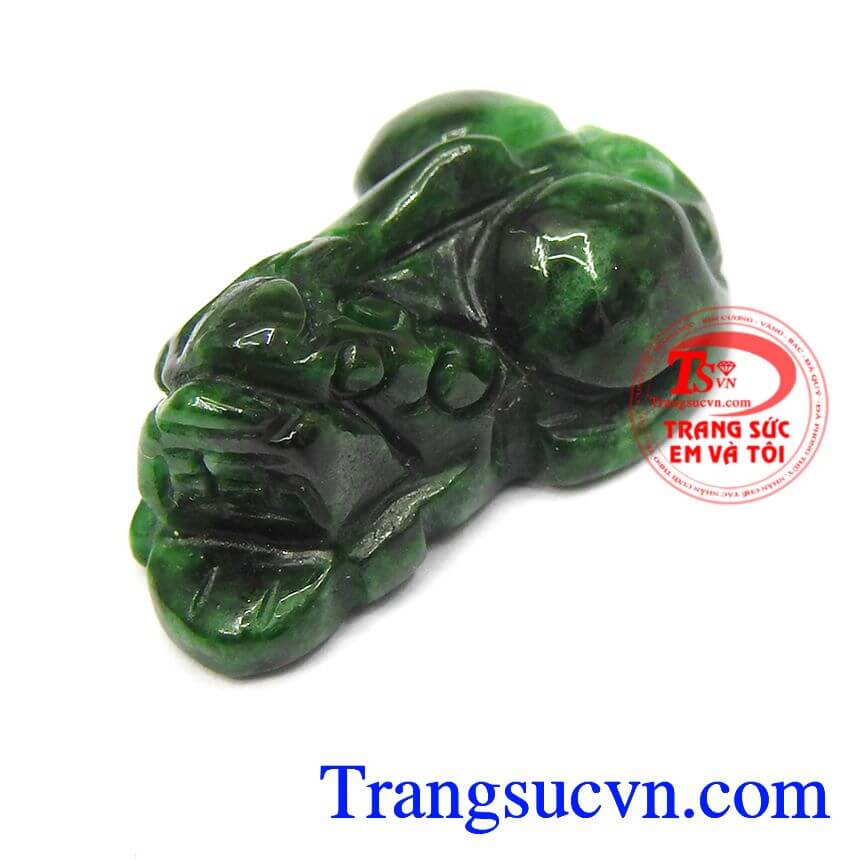 Tỳ hưu sừng, tỳ hưu jadeite thiên nhiên, tỳ hưu phong thủy hợp mệnh.