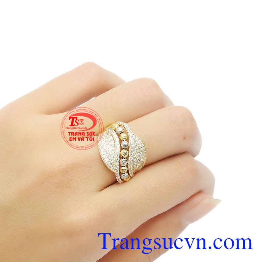 Nhẫn vàng 10k quý tộc, Nhẫn nữ vàng