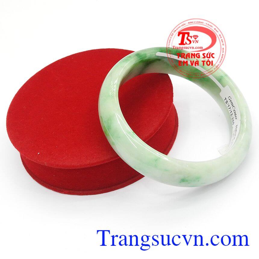 Vòng cẩm thạch xanh ngọc, vòng tay ngọc thiên nhiên, vòng tay sang trọng.