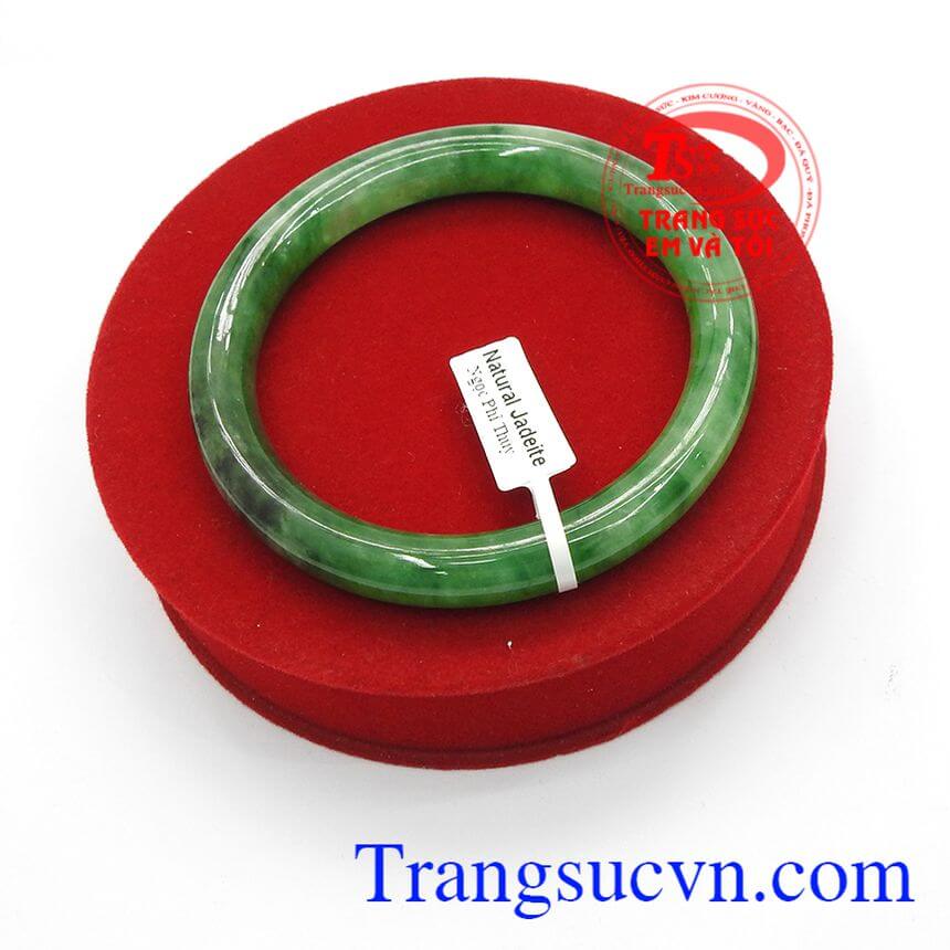 Vòng cẩm thạch thiên nhiên sang trọng, vòng ngọc đẹp, vòng tay, nữ.