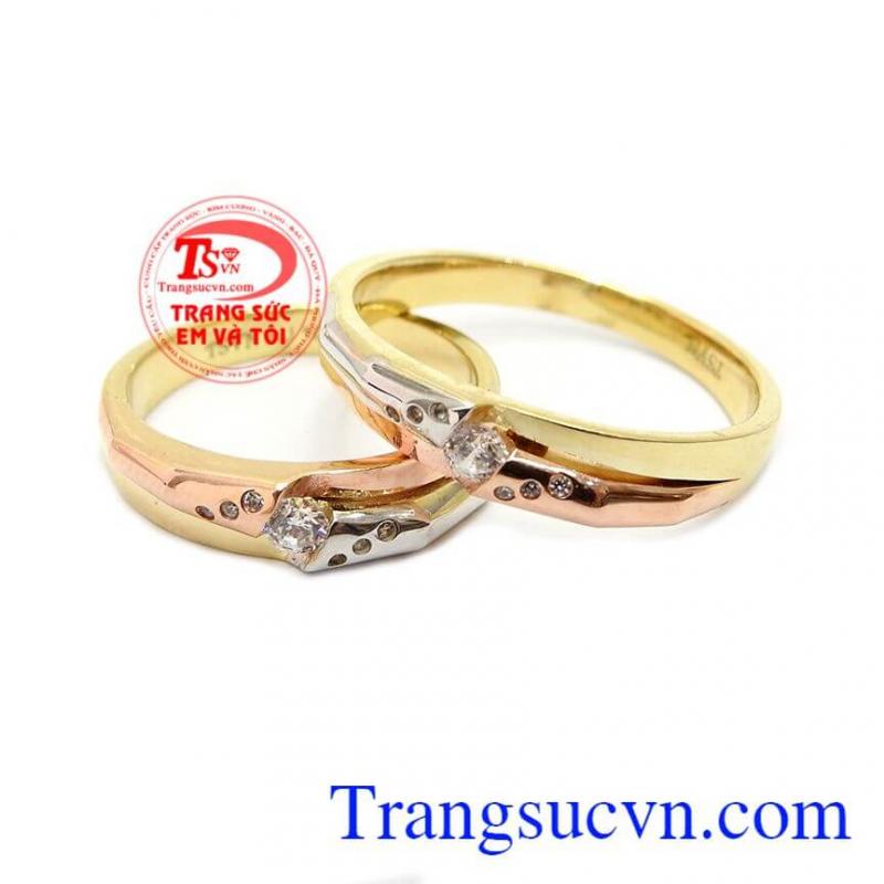 Nhẫn cưới uyên ương vàng 10k, nhẫn vàng đẹp, nhẫn cưới vàng tây. Nhẫn cưới uyên ương vàng 10k, nhẫn vàng đẹp, nhẫn cưới vàng tây.