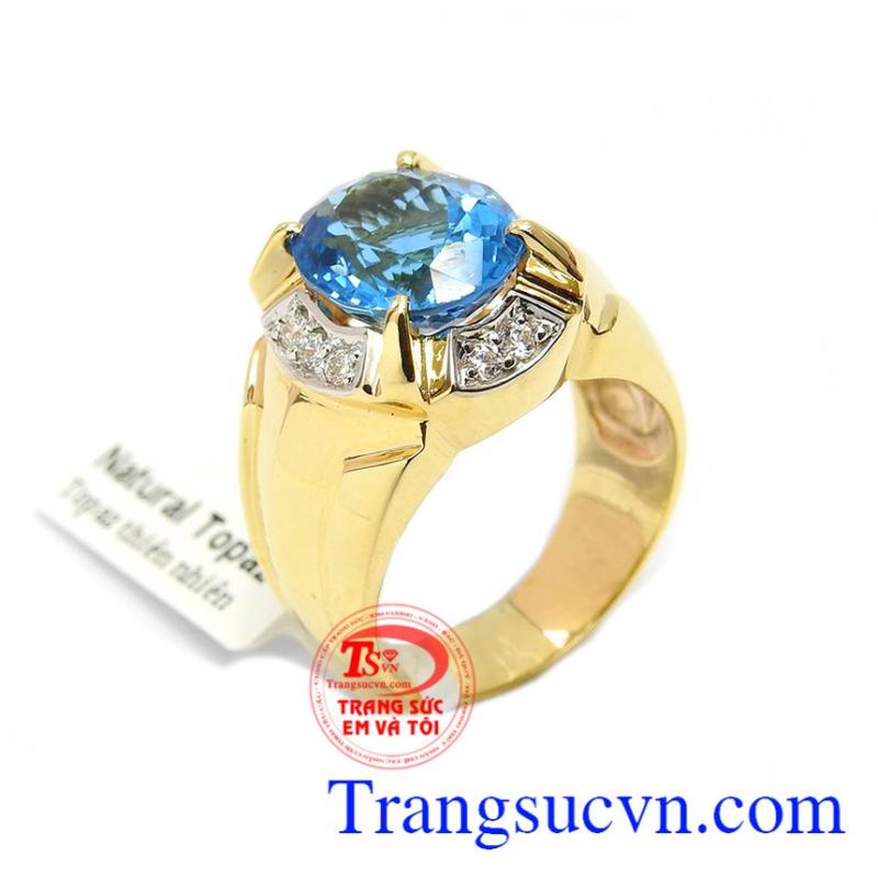 Nhẫn nam topaz độc đáo, nhẫn vàng gắn đá quý, nhẫn nam đẹp. Nhẫn nam topaz độc đáo, nhẫn vàng gắn đá quý, nhẫn nam đẹp.