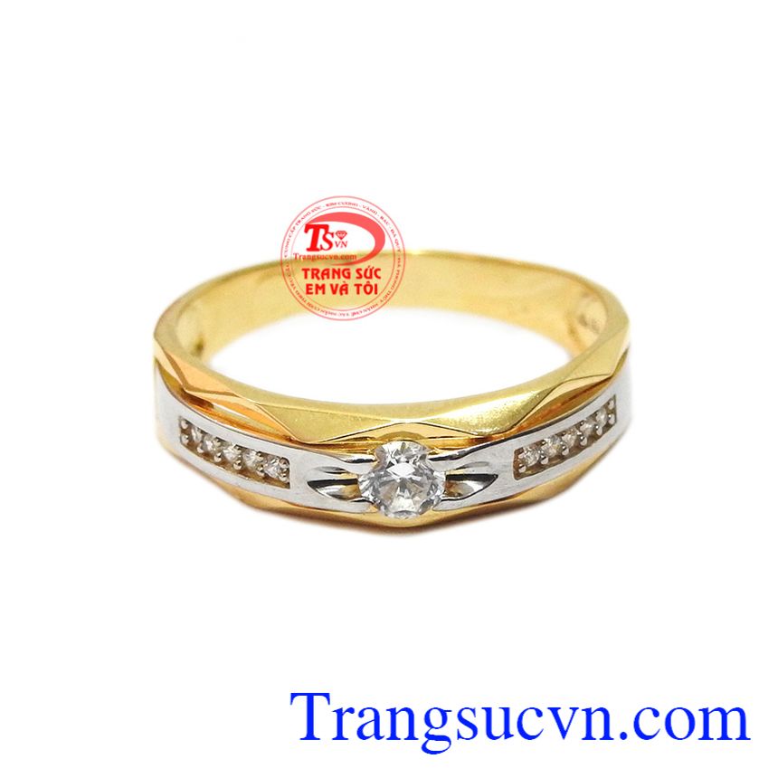 Nhẫn nam v&agrave;ng t&acirc;y đẹp mang đến cho ph&aacute;i mạnh sản phẩm ho&agrave;n hảo.