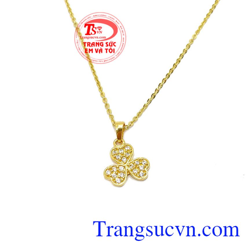 Bộ d&acirc;y chuyền v&agrave;ng, bộ d&acirc;y chuyền nữ v&agrave;ng, mặt d&acirc;y chuyền đẹp