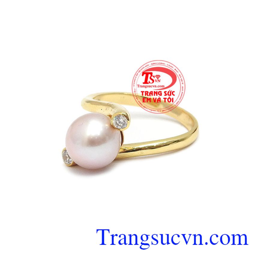 Nhẫn nữ vàng tây, nhẫn nữ ngọc trai, nhẫn nữ đẹp