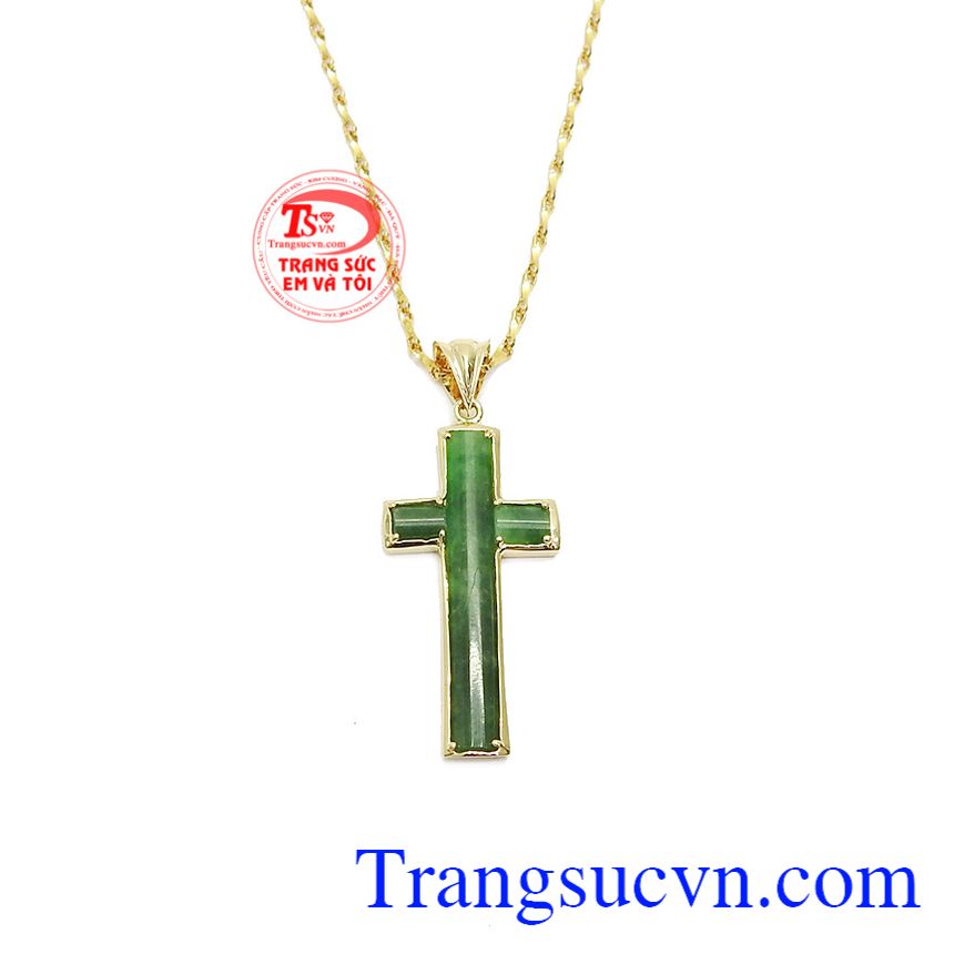 Trang sức bộ thánh giá vàng tây đẹp.