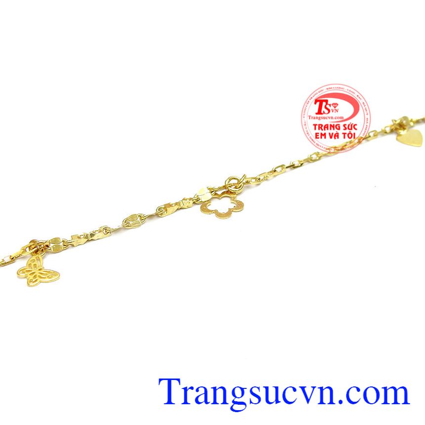 Lắc tay nữ đẹp,Lắc tay v&agrave;ng