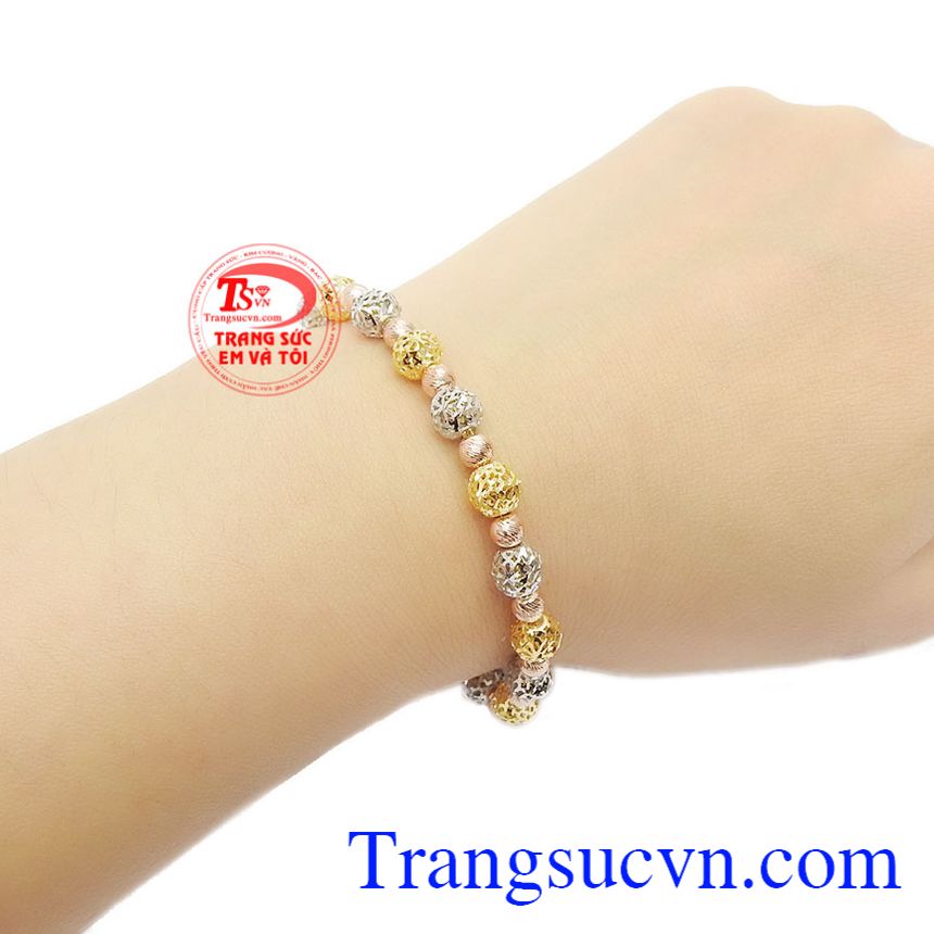 Lắc tay v&agrave;ng, Lắc tay nữ đẹp