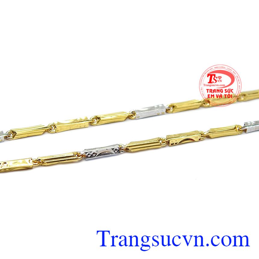 Dây chuyền nam vàng tây, dây chuyền vàng 10k