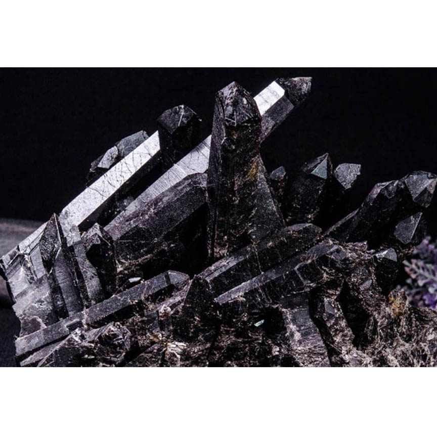 Thach anh den,đá quý thiên nhiên