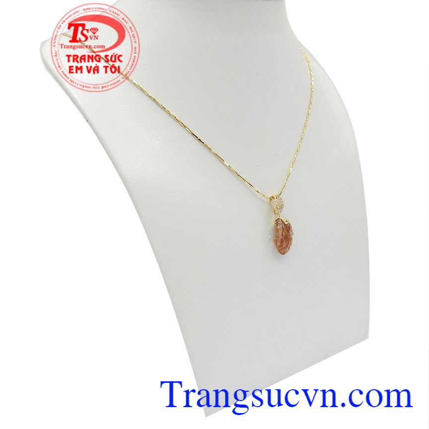 Bộ dây chiếc lá may mắn, trang sức bộ, bộ dây chuyền đẹp