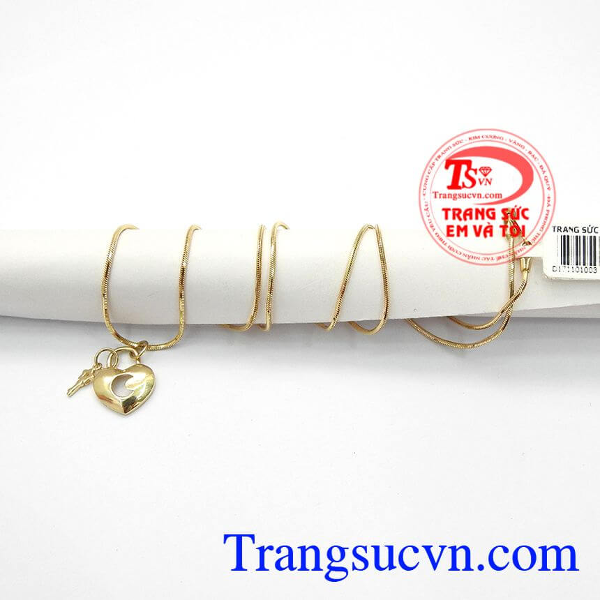 Bộ Dây Chuyền Chìa Khóa Trái Tim,Trang sức bộ,Trang sức nữ Bộ Dây Chuyền Chìa Khóa Trái Tim,Trang sức bộ,Trang sức nữ