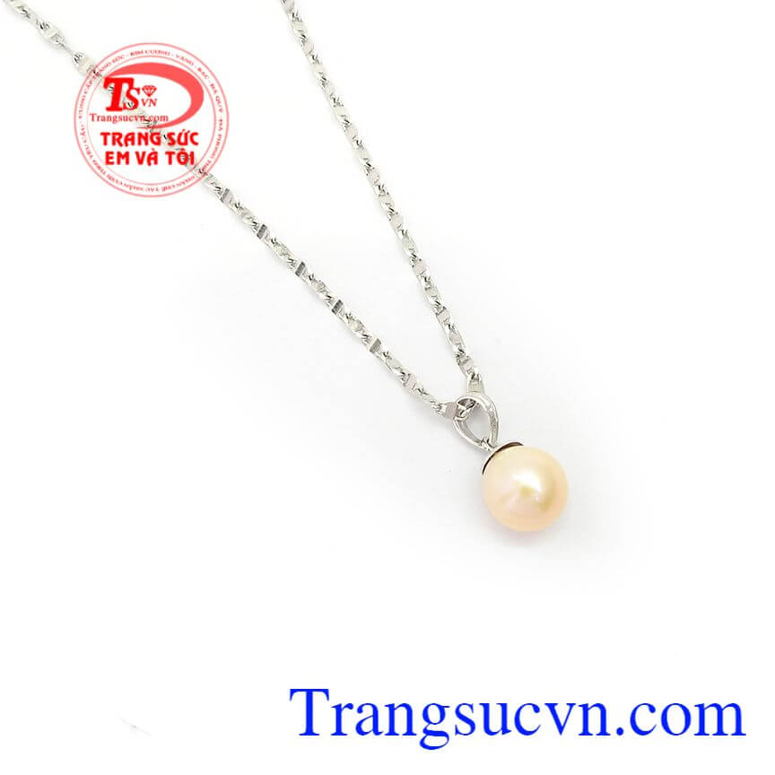 Bộ Dây Chuyền Nữ Trang Nhã, trang sức bộ, mặt dây vàng đá quý