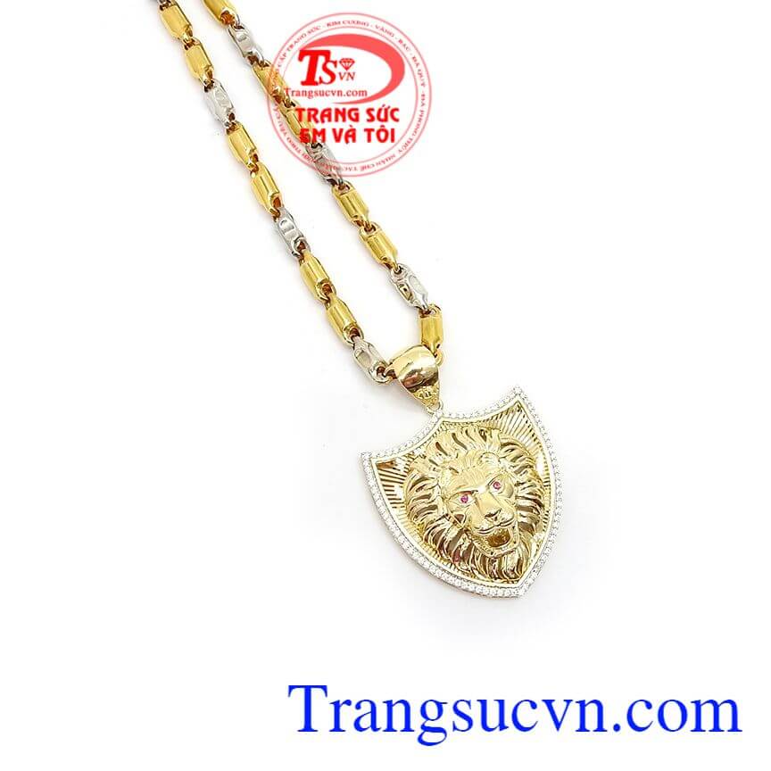 Bộ Dây Chuyền Sư Tử Thời Trang,Mặt dây chuyền nam,Trang sức nam Bộ Dây Chuyền Sư Tử Thời Trang,Mặt dây chuyền nam,Trang sức nam