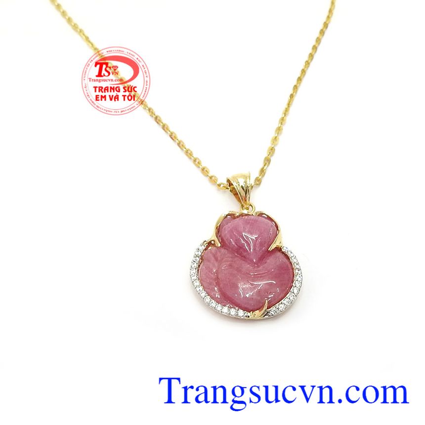 Bộ dây hồ ly ruby, bộ trang sức, mặt dây đá quý