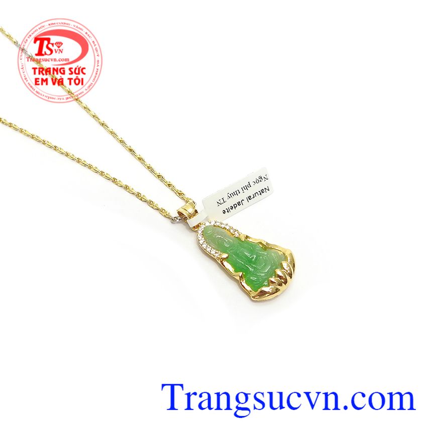 Bộ Dây Nữ Phật Bà An Nhiên, bộ dây chuyền đẹp, bộ dây nữ