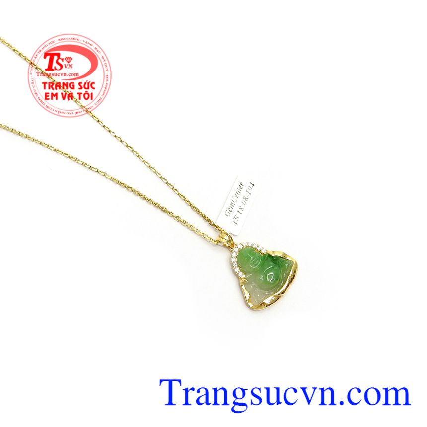 Bộ Dây Nữ Phỉ Thúy An Nhiên, trang sức bộ, mặt dây chuyền đá quý