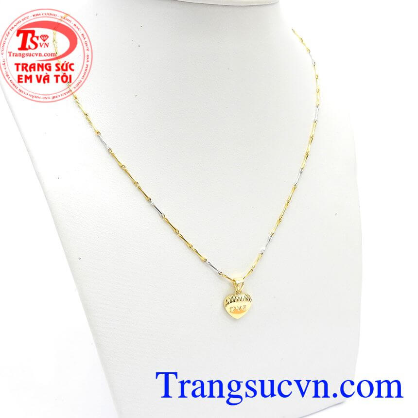 Bộ Dây Nữ Trái Tim Nhỏ Xinh,Trang sức bộ,Trang sức nữ