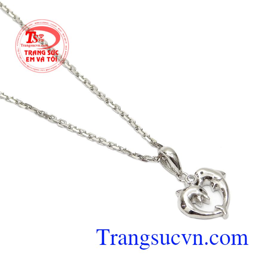 Bộ dây nữ vàng trắng cá heo,Trang sức bộ,Trang sức nữ Bộ dây nữ vàng trắng cá heo,Trang sức bộ,Trang sức nữ