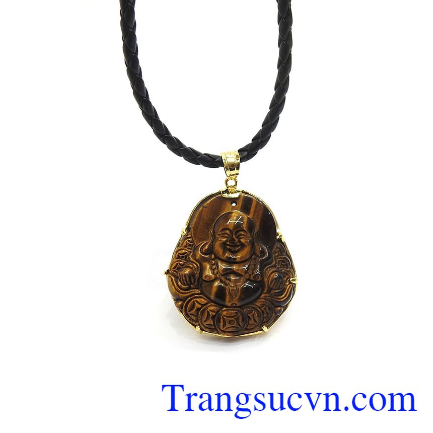 Bộ dây phật di lặc đá mắt hổ,Mặt dây chuyền nam,Trang sức nam Bộ dây phật di lặc đá mắt hổ,Mặt dây chuyền nam,Trang sức nam