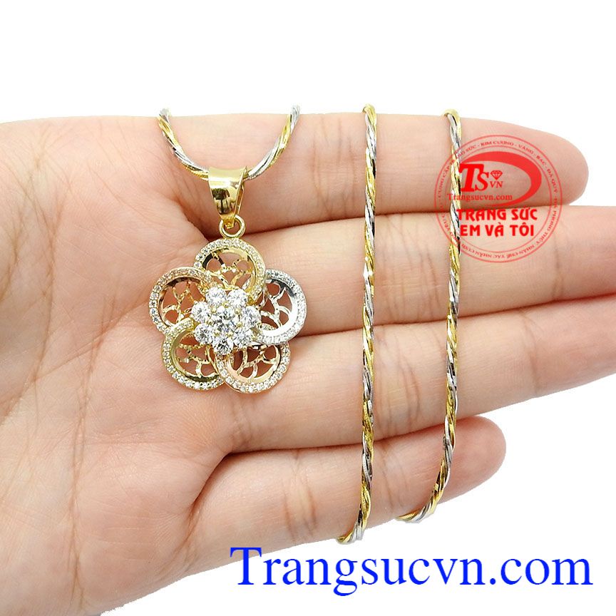 Bộ dây vàng nữ sang trọng 18k,Trang sức bộ,Mặt dây vàng đá quý Bộ dây vàng nữ sang trọng 18k,Trang sức bộ,Mặt dây vàng đá quý