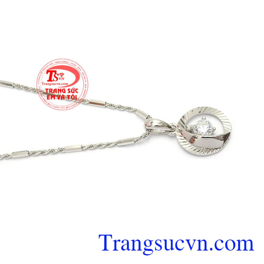 Bộ dây vàng trắng xinh xắn, bộ dây vàng tây đẹp, trang sức bộ