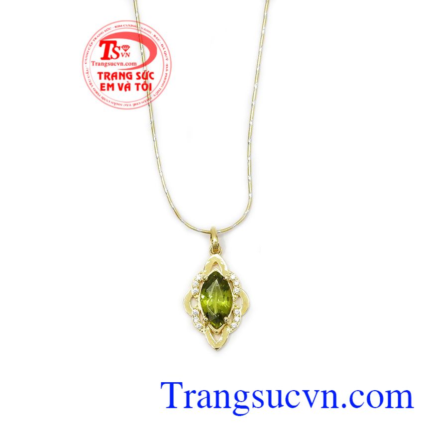 Bộ mặt dây Peridot nữ tính,Trang sức bộ,Mặt dây vàng đá quý Bộ mặt dây Peridot nữ tính,Trang sức bộ,Mặt dây vàng đá quý