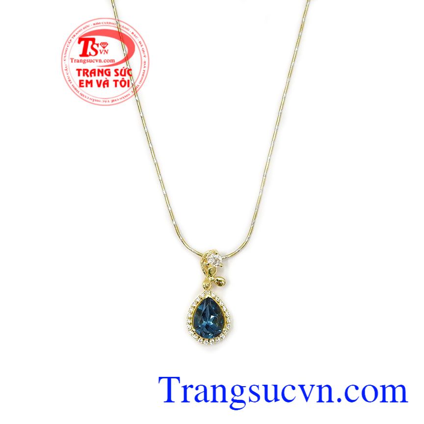 Bộ mặt dây Topaz sang trọng,Trang sức bộ,Mặt dây vàng đá quý Bộ mặt dây Topaz sang trọng,Trang sức bộ,Mặt dây vàng đá quý