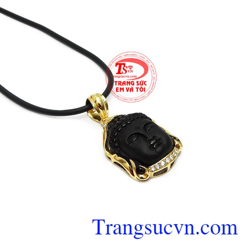 Bộ trang sức A-di-đà obsidian,Mặt dây chuyền nam,Trang sức nam Bộ trang sức A-di-đà obsidian,Mặt dây chuyền nam,Trang sức nam