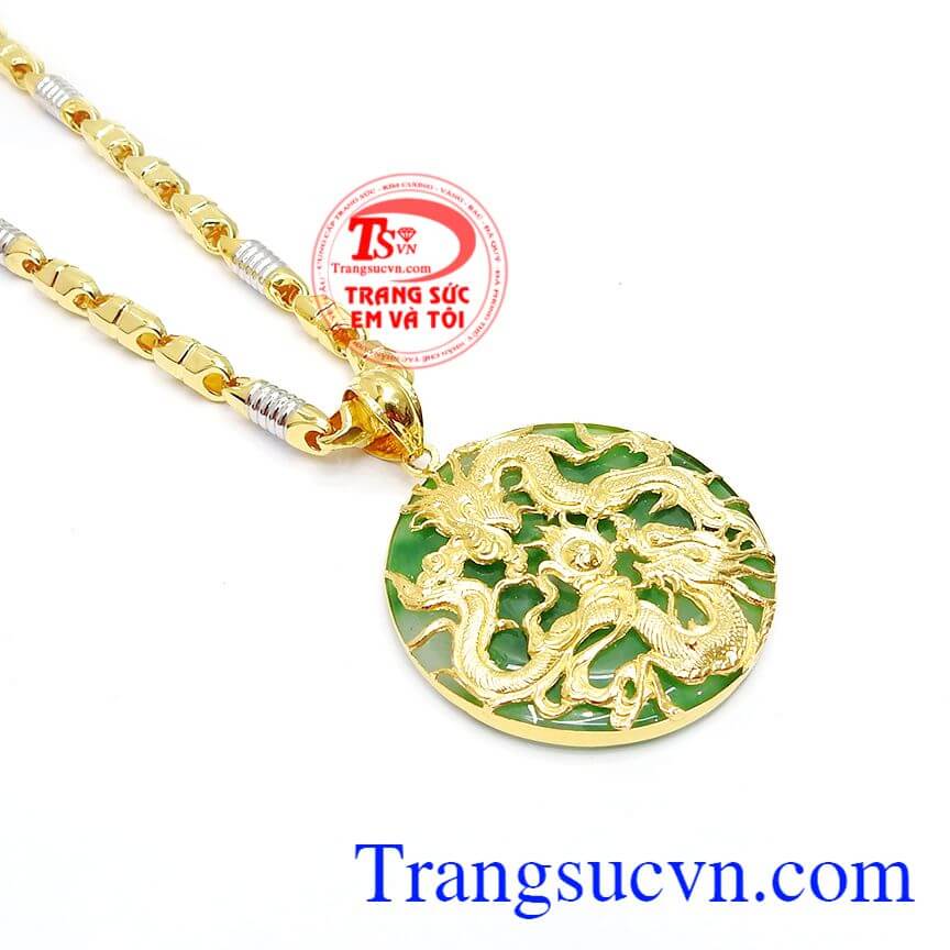 Bộ trang sức cẩm thạch song long,Mặt dây chuyền nam,Trang sức nam Bộ trang sức cẩm thạch song long,Mặt dây chuyền nam,Trang sức nam