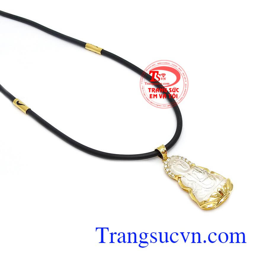 Bộ trang sức phật bà thạch anh,Mặt dây chuyền nam,Trang sức nam Bộ trang sức phật bà thạch anh,Mặt dây chuyền nam,Trang sức nam