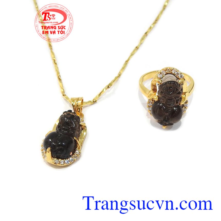 Bộ trang sức thịnh vượng, bộ trang sức, mặt dây đá quý