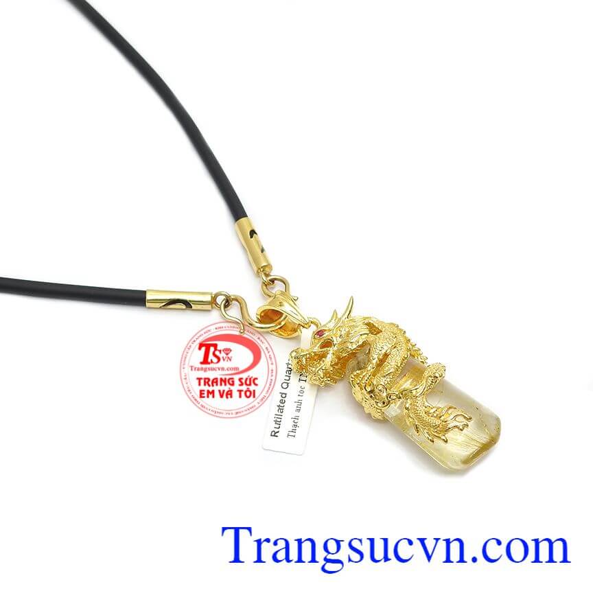 Bộ trang sức trụ tiết diện rồng vàng,Mặt dây chuyền nam,Trang sức nam Bộ trang sức trụ tiết diện rồng vàng,Mặt dây chuyền nam,Trang sức nam