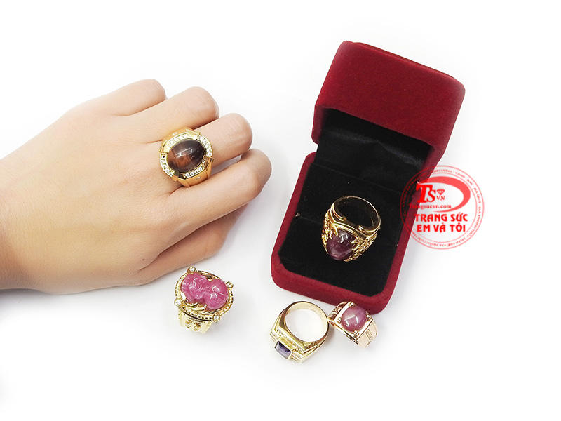 C&aacute;ch chọn nhẫn nam phong thủy mệnh thổ