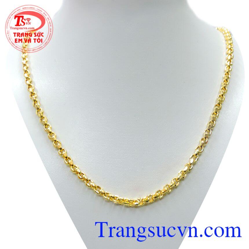 Chiếc Dây chuyền nam vàng 10k, dây chuyền nam vàng tây, dây chuyền nam đẹp Chiếc Dây chuyền nam vàng 10k, dây chuyền nam vàng tây, dây chuyền nam đẹp
