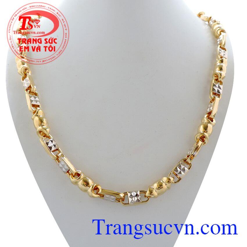 Chiếc vòng cổ vàng, dây huyền đẹp, dây chuyền vàng tây Chiếc vòng cổ vàng, dây huyền đẹp, dây chuyền vàng tây