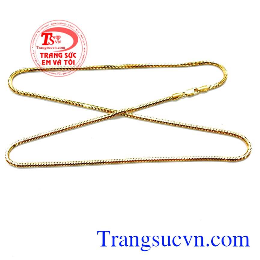 Dây chuyền Italy phong cách,Dây chuyển vàng,Dây chuyền nam