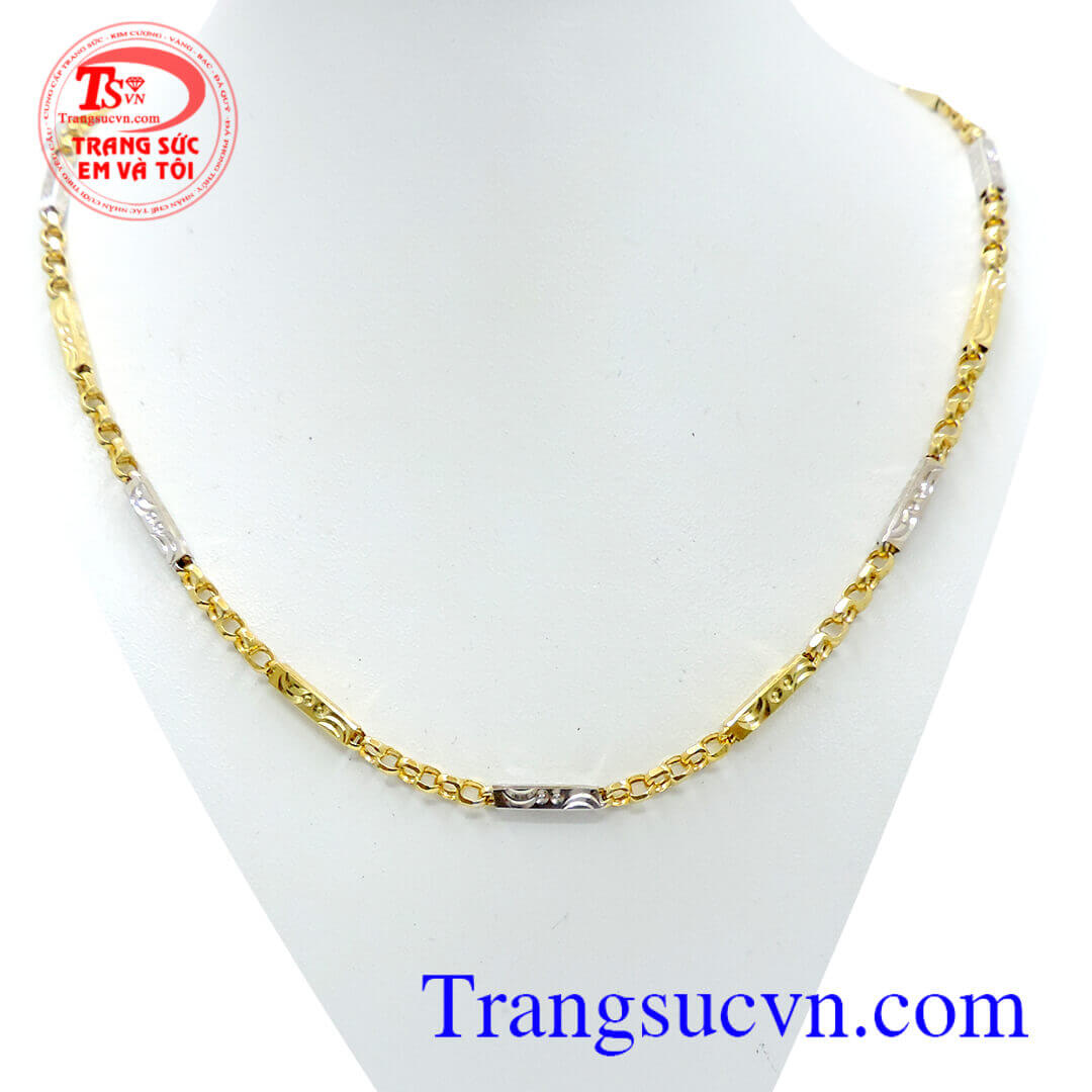 Dây chuyền khúc côn sáng tinh tế, dây chuyền vàng đẹp, dây chuyền vàng tây Dây chuyền khúc côn sáng tinh tế, dây chuyền vàng đẹp, dây chuyền vàng tây