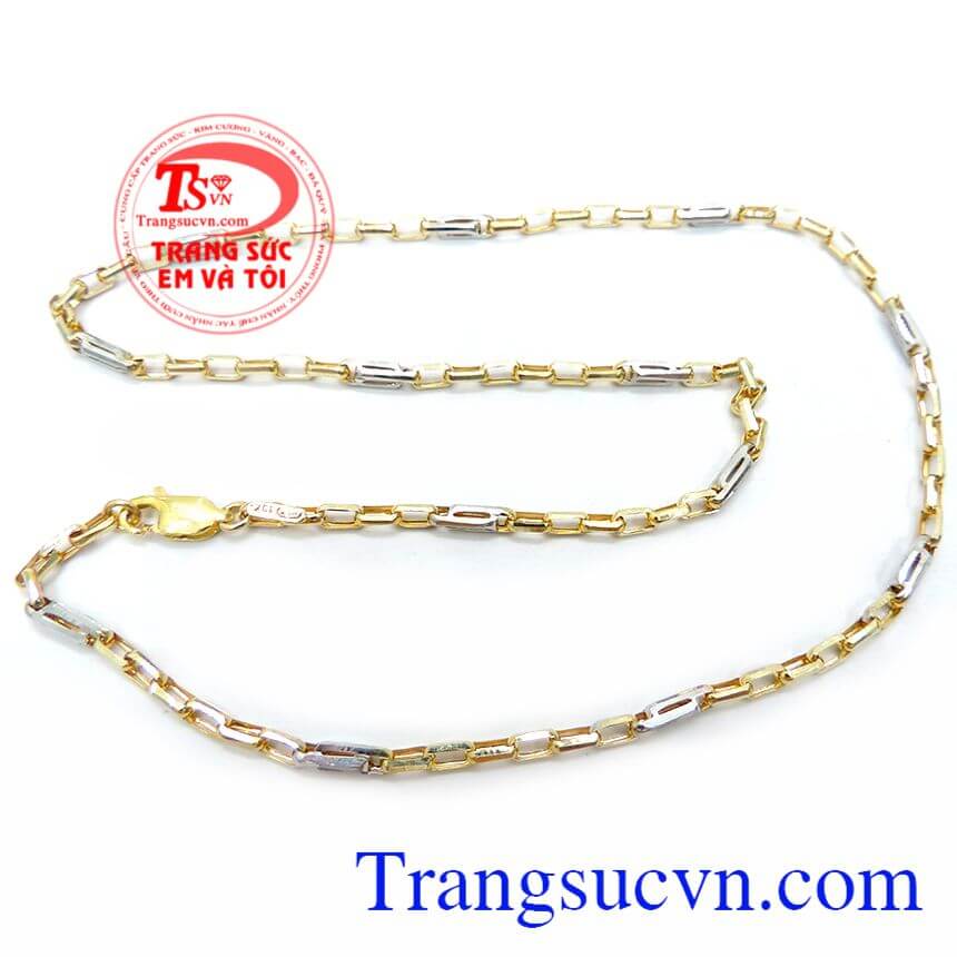 Dây Chuyền Mắt Xích Đẹp,Dây chuyền vàng,Dây chuyền nam
