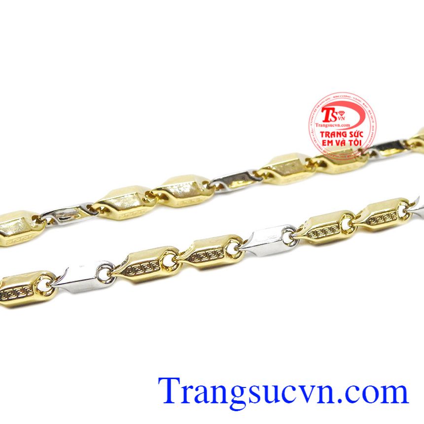 Dây chuyền nam 10k độc đáo,Dây chuyền vàng,Dây chuyền nam
