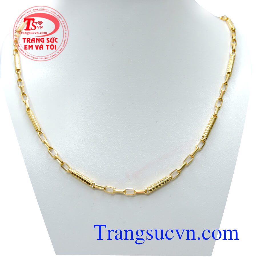 Dây chuyền nam khúc côn TSVN, dây chuyền vàng tây đẹp, dây chuyền sang trọng Dây chuyền nam khúc côn TSVN, dây chuyền vàng tây đẹp, dây chuyền sang trọng