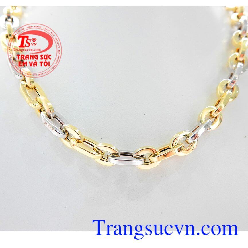 Dây chuyền nam phong cách mới,Dây chuyền vàng,Dây chuyền nam